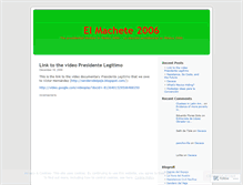 Tablet Screenshot of machete2006.wordpress.com