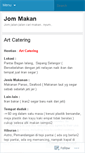 Mobile Screenshot of jomakan.wordpress.com