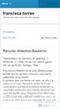 Mobile Screenshot of ftorresprf313.wordpress.com