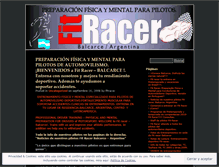 Tablet Screenshot of fitracer.wordpress.com