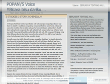 Tablet Screenshot of popan.wordpress.com