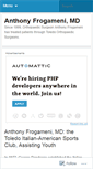 Mobile Screenshot of anthonyfrogameni.wordpress.com