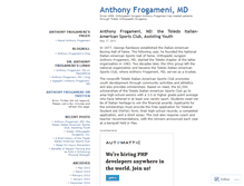 Tablet Screenshot of anthonyfrogameni.wordpress.com