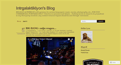 Desktop Screenshot of intrgalaktiklyon.wordpress.com