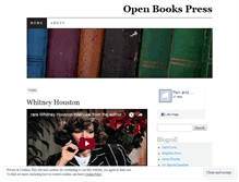 Tablet Screenshot of openbookspress.wordpress.com