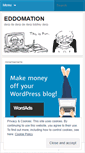 Mobile Screenshot of eddomation.wordpress.com