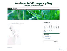 Tablet Screenshot of alannambiar.wordpress.com