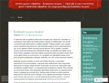 Tablet Screenshot of dodpadywroclaw6.wordpress.com