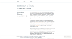 Desktop Screenshot of nemoalius.wordpress.com