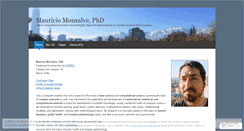 Desktop Screenshot of mauriciomonsalve.wordpress.com