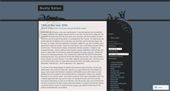 Desktop Screenshot of bustysatan.wordpress.com