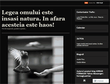 Tablet Screenshot of adrianformagiu.wordpress.com