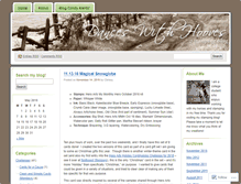 Tablet Screenshot of danceswithhooves.wordpress.com
