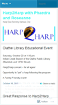 Mobile Screenshot of harp2harp.wordpress.com