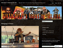 Tablet Screenshot of bikerbillysironsinthefire.wordpress.com