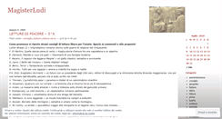 Desktop Screenshot of magisterludi.wordpress.com