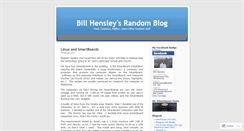 Desktop Screenshot of billhensley.wordpress.com