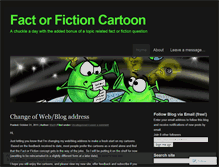 Tablet Screenshot of factorfictioncartoon.wordpress.com