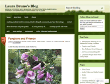 Tablet Screenshot of laurabruno.wordpress.com