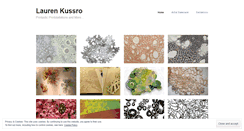 Desktop Screenshot of laurenkussro.wordpress.com