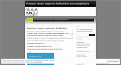 Desktop Screenshot of pkekk.wordpress.com
