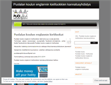 Tablet Screenshot of pkekk.wordpress.com