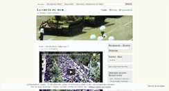 Desktop Screenshot of lachutedumur.wordpress.com