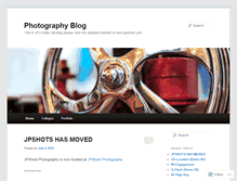 Tablet Screenshot of jpshots.wordpress.com