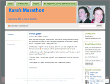 Tablet Screenshot of karathon.wordpress.com