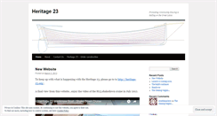 Desktop Screenshot of heritage23.wordpress.com
