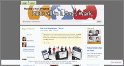 Desktop Screenshot of haroldskids.wordpress.com