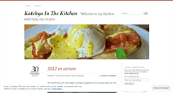 Desktop Screenshot of katchyakitchen.wordpress.com