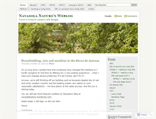 Tablet Screenshot of navasola.wordpress.com