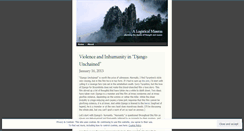 Desktop Screenshot of logisticalmiasma.wordpress.com