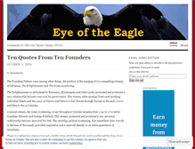 Tablet Screenshot of eyeofeagle.wordpress.com