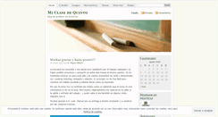 Desktop Screenshot of miclasedequinto.wordpress.com