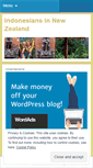 Mobile Screenshot of indonesiansinnewzealand.wordpress.com