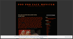 Desktop Screenshot of poopoofacemonster.wordpress.com