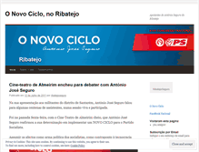 Tablet Screenshot of onovocicloribatejo.wordpress.com
