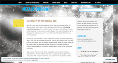 Desktop Screenshot of metaldocbrown.wordpress.com
