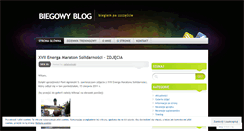 Desktop Screenshot of biegowyblog.wordpress.com