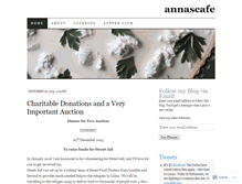 Tablet Screenshot of annascafe.wordpress.com