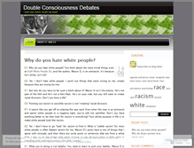 Tablet Screenshot of doubleconsciousness.wordpress.com