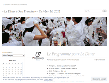 Tablet Screenshot of ledinerasanfrancisco.wordpress.com