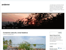 Tablet Screenshot of andermr.wordpress.com