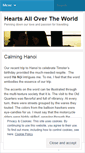 Mobile Screenshot of heartsallovertheworld.wordpress.com