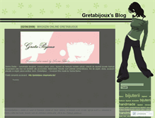 Tablet Screenshot of gretabijoux.wordpress.com