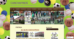 Desktop Screenshot of canchafrios.wordpress.com