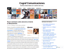 Tablet Screenshot of cograf.wordpress.com