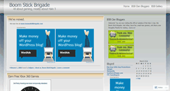 Desktop Screenshot of boomstickbrigade.wordpress.com